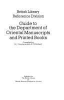 Guide to the Department of Oriental Manuscripts and Printed Books