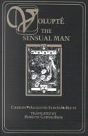 Cover of: Volupté: the sensual man