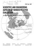 Cover of: Scientific and Engineering Aspects of Nondestructive Evaluation: Presented at the 1993 Pressure Vessels and Piping Conference, Denver, Colorado, July (Pvp)