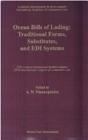 Ocean bills of lading : traditional forms, substitutes, and EDI systems : XIVe Congrès de droit comparé = XIVth International Congress of Comparative Law