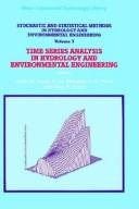 Stochastic and statistical methods in hydrology and environmental engineering. V.3, Time series analysis in hydrology and environmental engineering