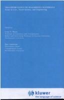 Cover of: Transportation of hazardous materials: issues in law, social science, and engineering