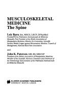 Cover of: Musculoskeletal medicine: the spine