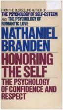 Cover of: Honoring the Self by Nathaniel Branden