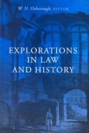 Explorations in law and history : Irish Legal History Society Discourses, 1988-1994
