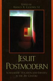 Cover of: Jesuit Postmodern: Scholarship, Vocation, and Identity in the 21st Century