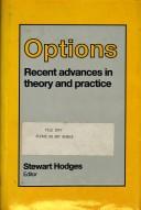 Options : recent advances in theory and practice