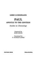 Cover of: Paul, apostle to the Gentiles: studies in chronology