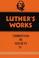 Cover of: Luther's Works