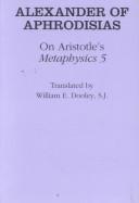 Cover of: On Aristotle's Metaphysics