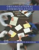 Cover of: Fundamentals of organizational communication | Pamela Shockley-Zalabak