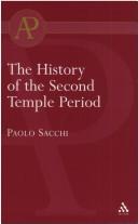 Cover of: The History Of The Second Temple Period
