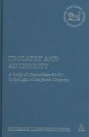 Cover of: Idolatry and authority: a study of 1 Corinthians 8.1-11.1 in the light of the Jewish diaspora