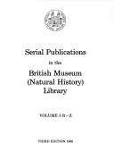 Serial publications in the British Museum (Natural History Library)