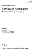 Vernacular architecture : paradigms of environmental response