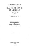 La realidad invisible (1917-1720, 1924) : Libro inédito