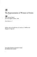 Cover of: The Representation of Women in Fiction by Carolyn G. Heilbrun