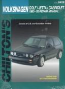 Cover of: Chilton's VW, Golf/Jetta/Cabriolet 1990-93 repair manual