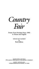 Cover of: Country fair: poems from Friesland since 1945 in Frisian and English