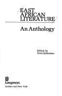 Cover of: East African Literature: An Anthology