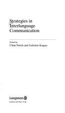 Strategies in interlanguage communication