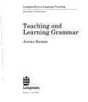 Teaching and learning grammar