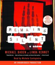 Cover of: Remains Silent | Michael Baden