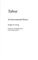Cover of: Tahoe, an environmental history by Douglas Hillman Strong