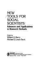 New tools for social scientists : advances and applications in research methods