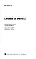 Analysis of variance