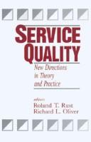 Cover of: Service quality: new directions in theory and practice