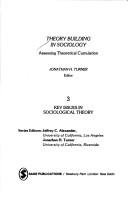 Cover of: Theory Building in Sociology: Assessing Theoretical Cumulation (Key Issues in Sociological Theory)