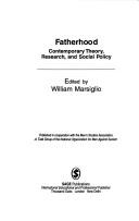 Fatherhood : contemporary theory, research, and social policy