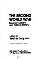 Cover of: The Second World War: Essays in Military and Political History (Sage readers in 20th century history)