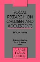 Social research on children and adolescents : ethical issues