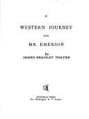 Cover of: A western journey with Mr. Emerson.