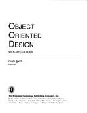 Cover of: Object Oriented Analysis and Design with Applications (Benjamin/Cummings series in Ada and software engineering)