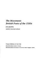 Cover of: The movement: British poets of the 1950s
