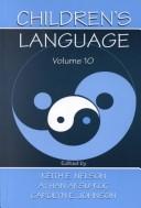 Cover of: Children's language.