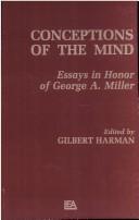 Cover of: Conceptions of the human mind: essays in honor of George A. Miller