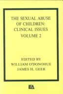 Cover of: The sexual abuse of children: theory and research