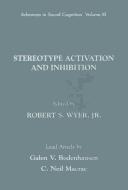 Stereotype activation and inhibition