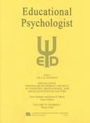 Cover of: Writing Development: The Role of Cognitive, Motivational, and Social/contextual Factors. A Special Issue of educational Psychologist (Educational Psychologist)