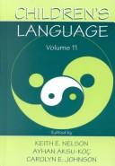 Cover of: Children's Language: Volume 11: Interactional Contributions To Language Development (Children's Language)