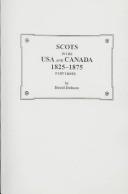 Cover of: Scots in the USA and Canada, 1825-1875
