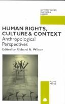 Human rights, culture and context : anthropological perspectives