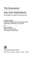 Cover of: Milton Friedman (The Economists)