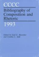 Cover of: CCCC Bibliography of Composition and Rhetoric 1993 (C C C C Bibliography of Composition and Rhetoric)