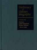 Cover of: Modern Latin-American Fiction Writers: Second Series (Dictionary of Literary Biography)