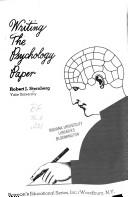 Cover of: Writing the psychology paper
